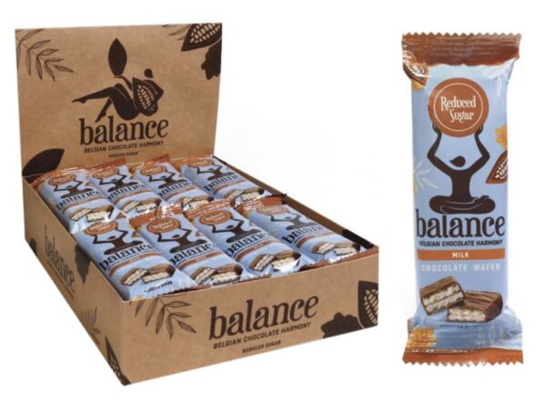 Balance Maltitol Gauffre Chocolat Lait 24x30g (x24)