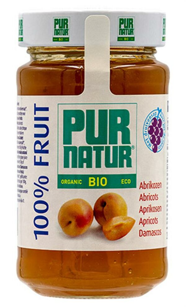 APur Natur Abricots Sans Sucre Ajouté 12x250g